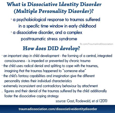 What Happened to the Dissociative Identity Disorder 